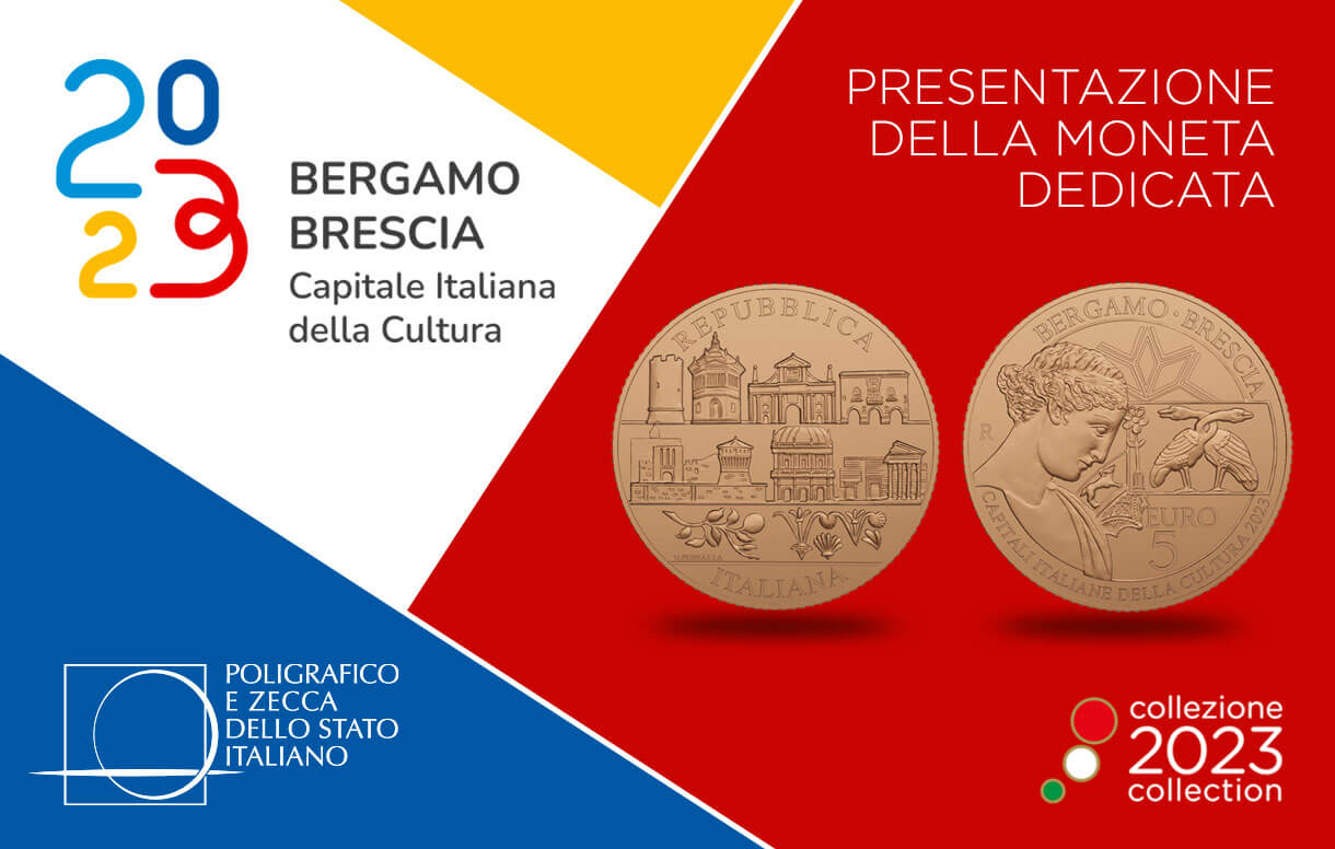 Bergamo-Brescia, presentazione moneta 