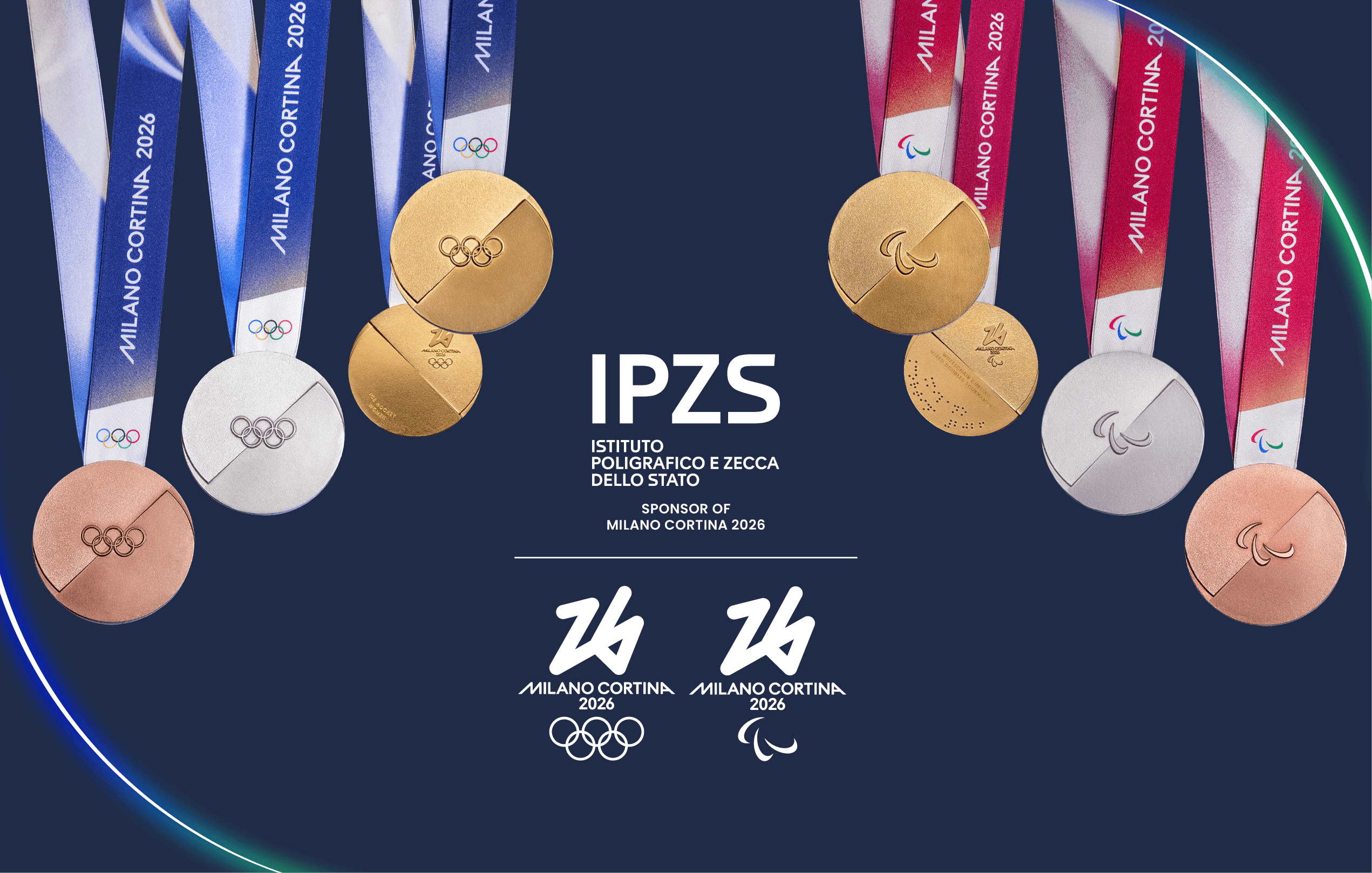 Milano Cortina 2026: svelate le medaglie realizzate da IPZS