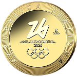 20 euro oro - Giochi Olimpici invernali di Milano Cortina 2026